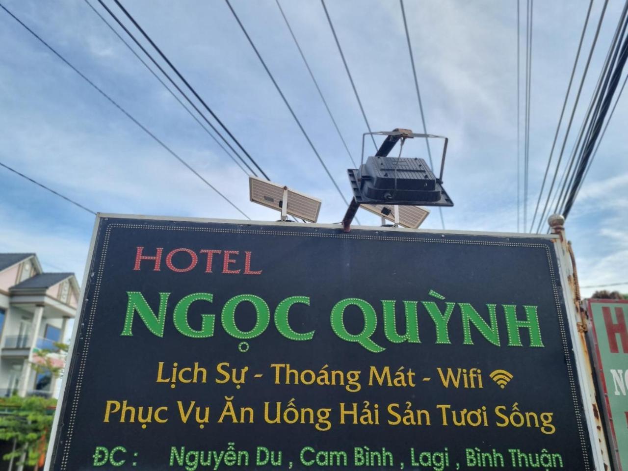 Khach San Ngoc Quynh Hotel Lagi Exterior photo